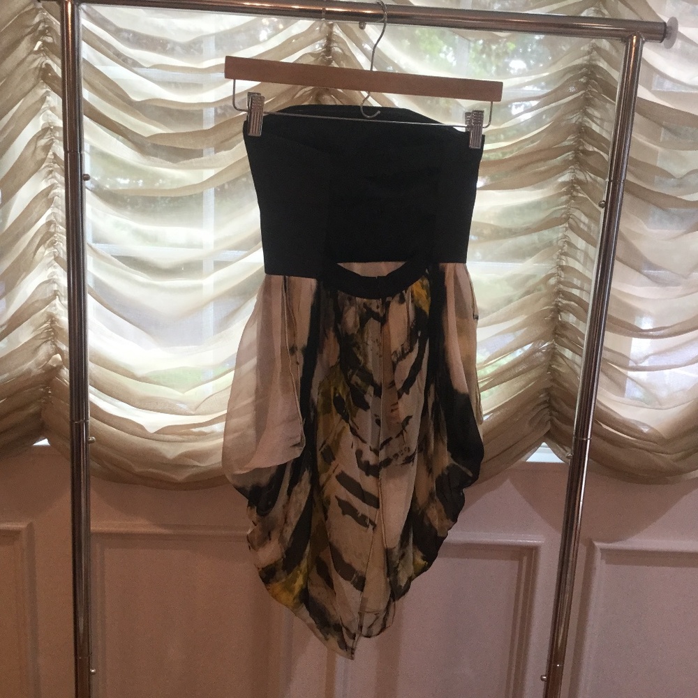 Strapless Mini Dress